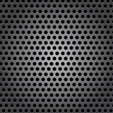 Seamless circle metal surface texture Stock Illustration