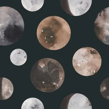 Seamless circle pattern background circle, color, party, ornament Stock Illustration