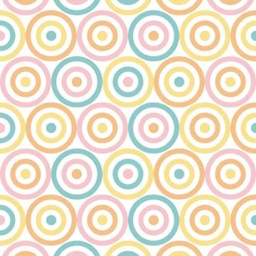 Seamless circle pattern background 스톡 일러스트