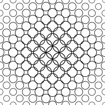 Seamless circle pattern 스톡 일러스트