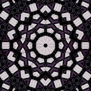 Seamless circle pattern purple gray black Stockillustratie