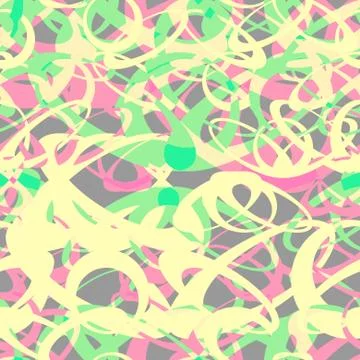 Seamless circle pattern. Vector illustration. イラスト素材