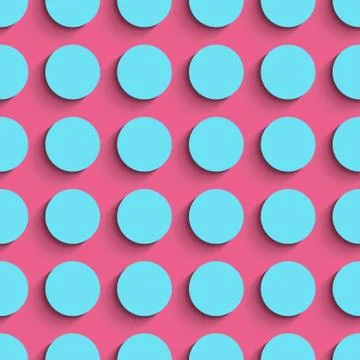 Seamless Circle Pattern. Vector Soft Background. Regular White Texture 스톡 일러스트