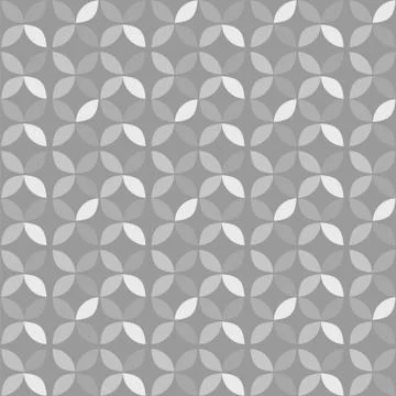 Seamless Circle Retro Pattern 스톡 일러스트