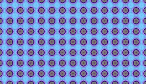 Seamless circle shape pattern with a blue and purple design イラスト素材