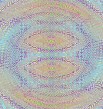 Seamless circles and ellipses pattern pink blue Stock Illustration