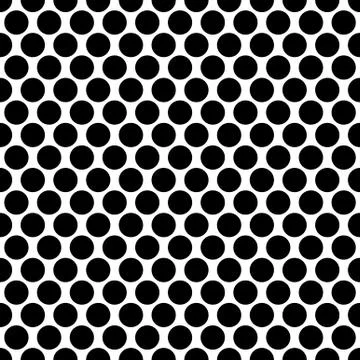 Seamless circles, dots pattern. Seamlessly repeatable polka dot background. B イラスト素材