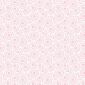 Seamless circles pattern.  dot  Pattern.  geometric abstract Background. text Stock Illustration