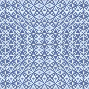 Seamless Circles Pattern Stock Illustration