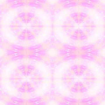 Seamless circles pattern pink violet shiny Stock Illustration