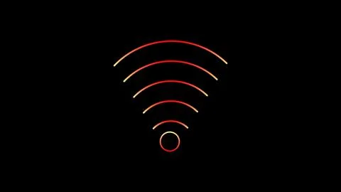 Seamless circular lines pattern radio wave background, radio wave illustrat.. Stock Illustration