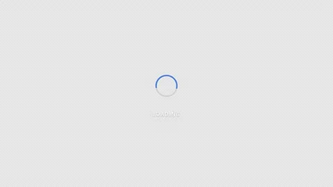 Seamless circular loading spinner, isolated on transparent background Stock Footage 339646121