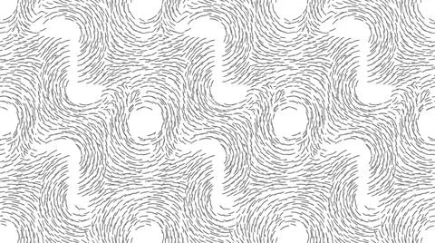 Seamless circular swirl pattern grey texture for elegant interior wall deco.. Stock Illustration