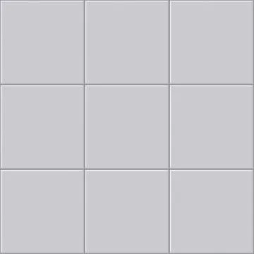 Seamless clean ceramic tile background in light gray tone with subtle 3D be.. Stock Illustration