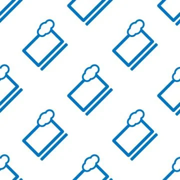 Seamless cloud computing pattern Illustrazione stock