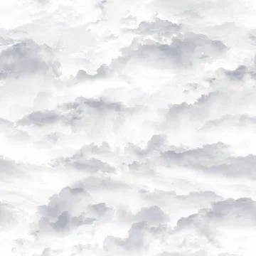 Seamless cloud pattern Stock Photos