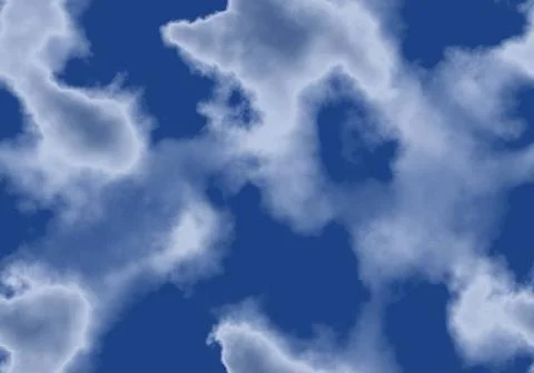 Seamless Clouds Background Seamless clouds background, It can be used as t... Foto stock