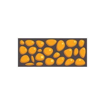 Seamless cobblestone road texture paving background surface Stock Illustration