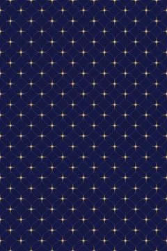 Seamless colofull pattern of leaves and rhombuses Stock Illustration