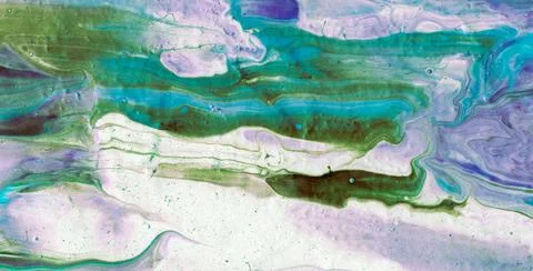 Seamless Color and Grunge Patterns in an Abstract Illustration Stock Illustration