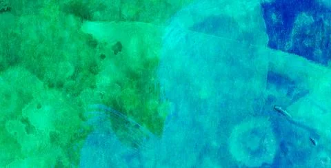Seamless Color and Grunge Patterns in an Abstract Illustration Stock Illustration