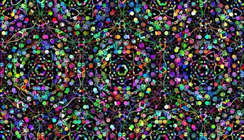Seamless color lines background Stock Illustration