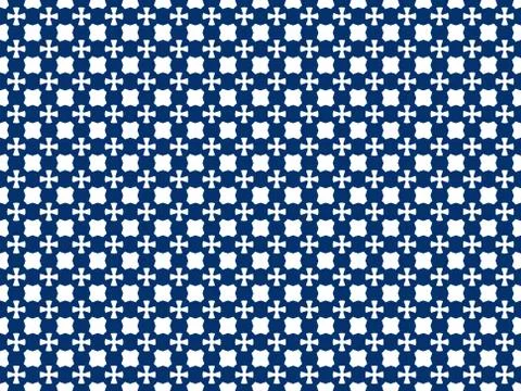 Seamless color pattern from geometric shapes of any shape Illustrazione stock