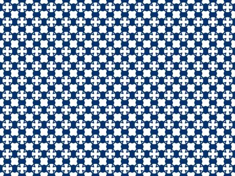 Seamless color pattern from geometric shapes of any shape Stock Illustration
