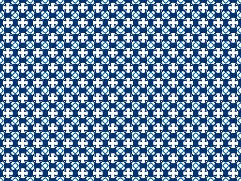 Seamless color pattern from geometric shapes of any shape Stock Illustration