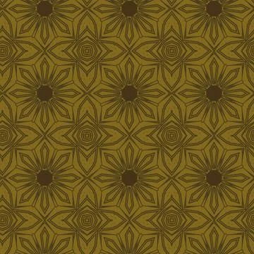 Seamless color pattern from lines of different thickness. Stock Illustration