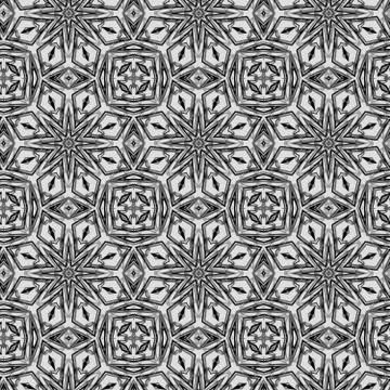 Seamless color pattern from lines of different thickness. Stock Illustration