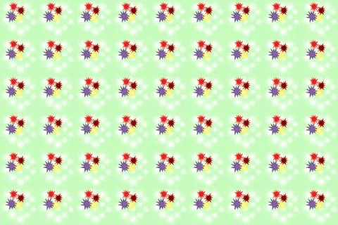 Seamless color splats pattern Stock-Illustration