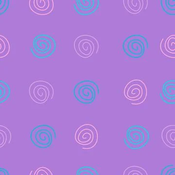 Seamless colored background pattern, various geometric shapes - Vector Stock Illustration