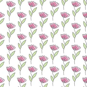 Seamless colored natural pattern for texture, textiles and simple backgrounds Stock Illustration