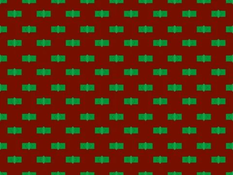 Seamless colored pattern of geometric shapes of different shapes Illustrazione stock