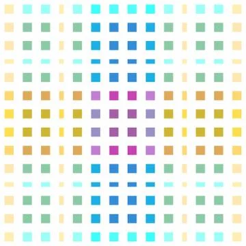 Seamless colored pattern made of little squares Illustrazione stock