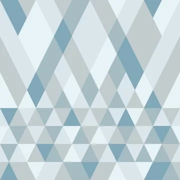 Seamless colorful abstract triangles pattern. Illustrazione stock