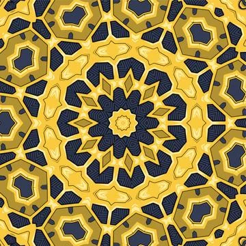Seamless colorful aztec pattern, bright colors Stock Illustration