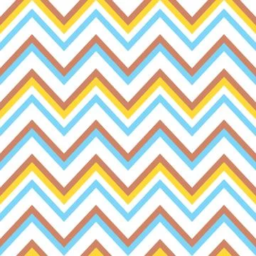 Seamless colorful chevron pattern Stock Illustration