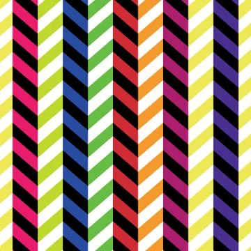 Seamless Colorful Chevron Pattern. Vector 스톡 일러스트