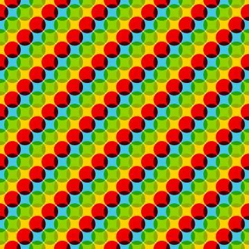 Seamless colorful dot pattern Stock Illustration
