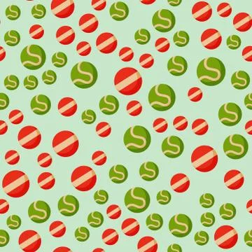 Seamless colorful dots pattern ball background design texture wallpaper fabric Stock Illustration