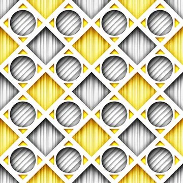 Seamless Colorful Geometric Pattern, Crazy Patchwork Quilt Ornament Stockillustratie