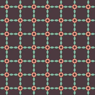 Seamless colorful geometric pattern Stock Illustration