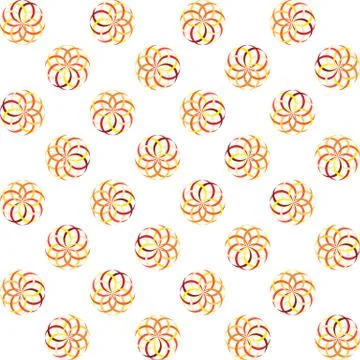 Seamless colorful globe pattern Stock Illustration