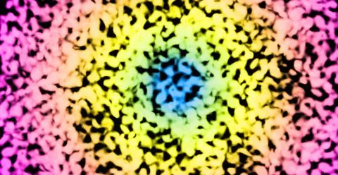 Seamless Colorful Gradient Loop Background Stock Illustration