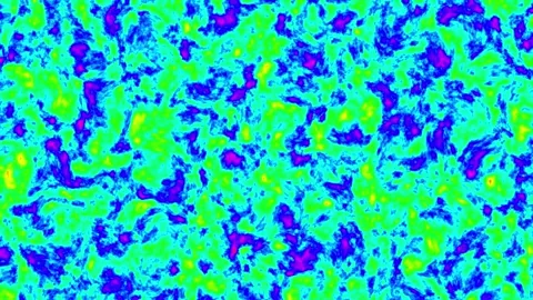 Seamless Colorful Gradient Waves Animation Background Stock Footage 312281703