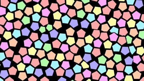 Seamless colorful hexagonal blocks texture for textile industry and tiles etc Illustrazione stock