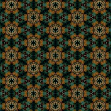 Seamless colorful kaleidoscopic pattern. Pattern for website, corporate style Stock Illustration