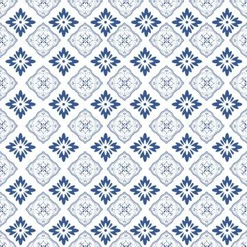 Seamless colorful patchwork tile with Islam, Arabic, Indian, ottoman motifs.  Stock Illustration